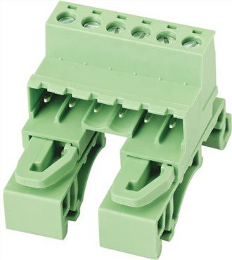 Прав ъгъл за монтаж на DIN шина