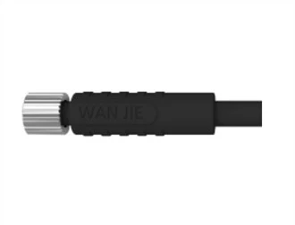 M5 женски прав неекраниран A-кодиращ 3PIN PVC 3.0M кабел