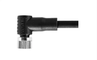 M8 Женски под прав ъгъл UnShield A-Coding 4PIN PVC 3.0M M8X1.0