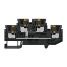 Захранващ конектор за клемен блок за DIN шина 4,0 mm2